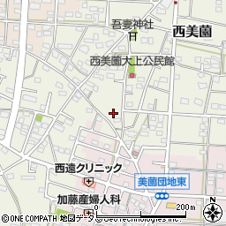 静岡県浜松市浜名区西美薗2170周辺の地図