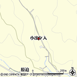 愛知県西尾市東幡豆町小出ケ入周辺の地図
