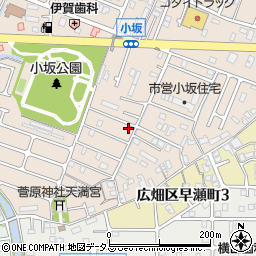 兵庫県姫路市広畑区小坂161-7周辺の地図