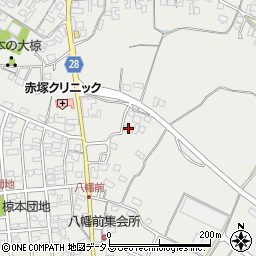 三重県津市芸濃町椋本1643周辺の地図