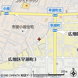 兵庫県姫路市広畑区小坂330周辺の地図