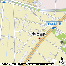 静岡県浜松市浜名区平口398周辺の地図