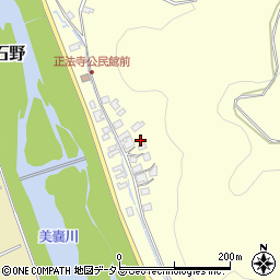 兵庫県三木市別所町正法寺236周辺の地図