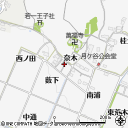 愛知県豊橋市嵩山町薮下周辺の地図