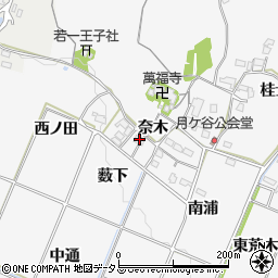 愛知県豊橋市嵩山町（薮下）周辺の地図