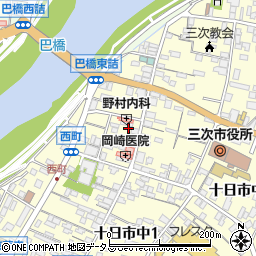 有限会社ハウジングセンター　ヤマダ　三次事務所周辺の地図