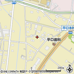 静岡県浜松市浜名区平口344周辺の地図
