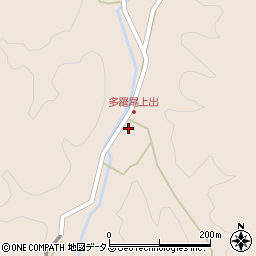 滋賀県甲賀市信楽町多羅尾2544周辺の地図