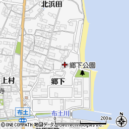 愛知県知多郡美浜町布土郷下26-3周辺の地図