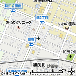 兵庫日産姫路南店周辺の地図