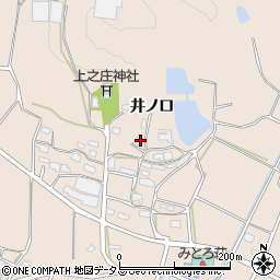 兵庫県加古川市上荘町井ノ口596周辺の地図