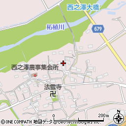 三重県伊賀市西之澤周辺の地図
