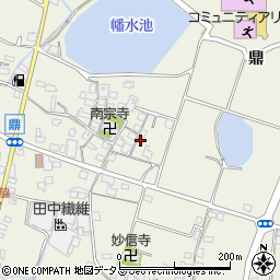 兵庫県加古川市西神吉町鼎637周辺の地図