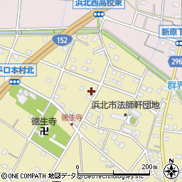 静岡県浜松市浜名区平口476周辺の地図