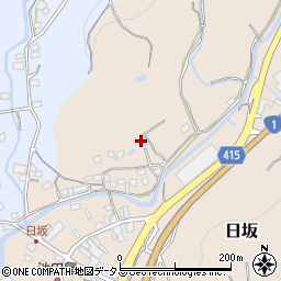 静岡県掛川市日坂803周辺の地図