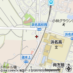 静岡県浜松市浜名区小林1262-2周辺の地図