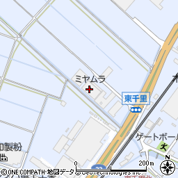 株式会社ミヤムラ　流通センター周辺の地図