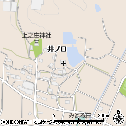 兵庫県加古川市上荘町井ノ口582周辺の地図