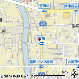 兵庫県姫路市勝原区宮田8-1周辺の地図
