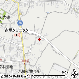 三重県津市芸濃町椋本1641周辺の地図