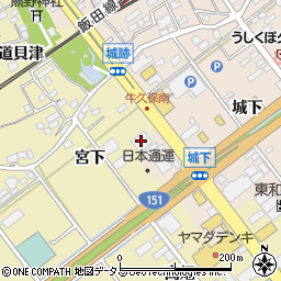 アプレシオ豊川店周辺の地図