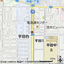 平田一丁目周辺の地図