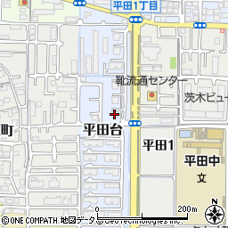 平田住宅６号棟周辺の地図