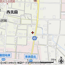 静岡県浜松市浜名区西美薗2298周辺の地図