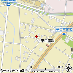 静岡県浜松市浜名区平口395周辺の地図