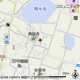 兵庫県加古川市西神吉町鼎639周辺の地図