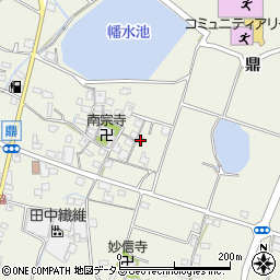 兵庫県加古川市西神吉町鼎631周辺の地図