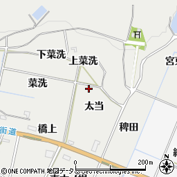 愛知県豊橋市石巻本町太当周辺の地図