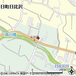 静岡県浜松市浜名区三ヶ日町本坂351周辺の地図