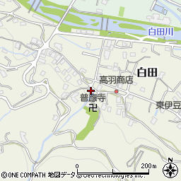 静岡県賀茂郡東伊豆町白田668周辺の地図