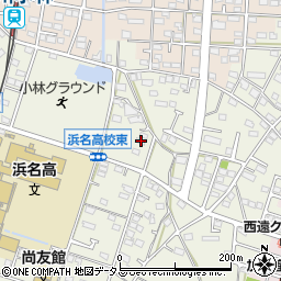 静岡県浜松市浜名区西美薗3010周辺の地図