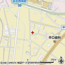 静岡県浜松市浜名区平口385周辺の地図
