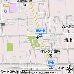 兵庫県姫路市網干区坂出182周辺の地図