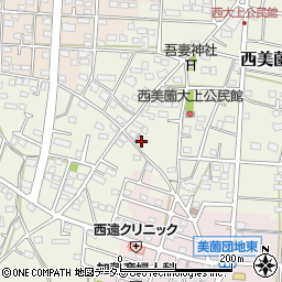 静岡県浜松市浜名区西美薗2166周辺の地図