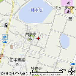 兵庫県加古川市西神吉町鼎628周辺の地図