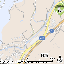 静岡県掛川市日坂771-2周辺の地図