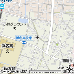 静岡県浜松市浜名区西美薗3011周辺の地図