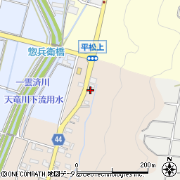 静岡県磐田市平松525-3周辺の地図