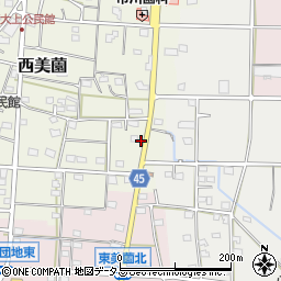 静岡県浜松市浜名区西美薗2305周辺の地図