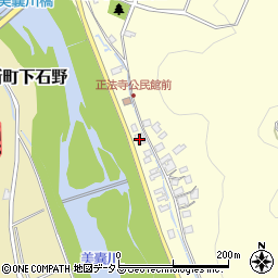 兵庫県三木市別所町正法寺197周辺の地図