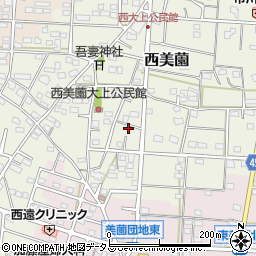 静岡県浜松市浜名区西美薗2211周辺の地図