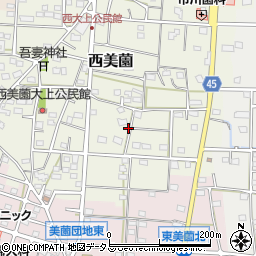 静岡県浜松市浜名区西美薗2231周辺の地図
