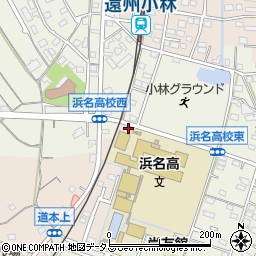 静岡県浜松市浜名区道本293-6周辺の地図
