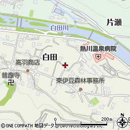 静岡県賀茂郡東伊豆町白田436周辺の地図