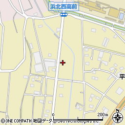 静岡県浜松市浜名区平口45周辺の地図