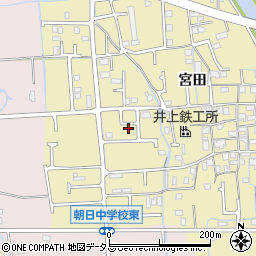 兵庫県姫路市勝原区宮田699-11周辺の地図